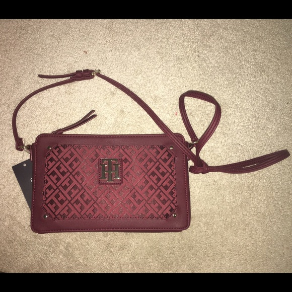 Wine colored purse
