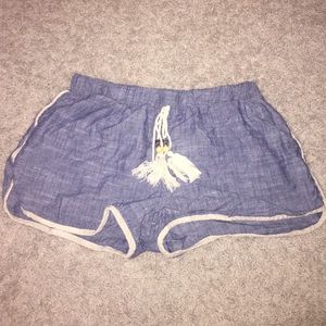 Jean loose fit shorts