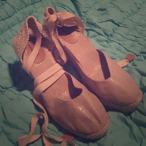 J Crew Espadrille Wedges