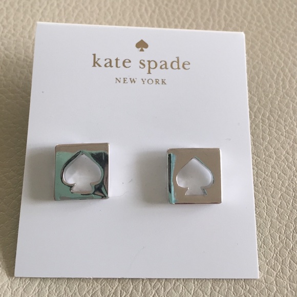 Kate Spade Earrings Silver