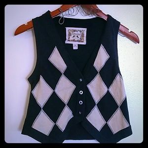 Chelsea and Violet cropped vest   - great price!