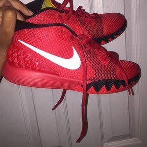 Nike Red Kyrie Irving sneaker