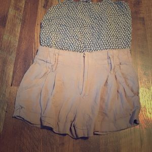 High waisted shorts