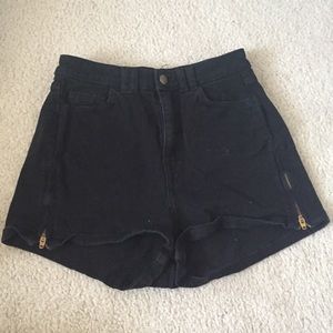Black shorts