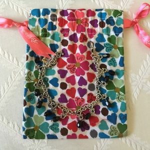 Brighton Black Stone Bracelet