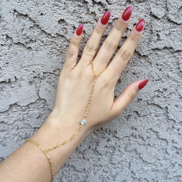 Brand new slave bracelet, hand chain ring bracelet