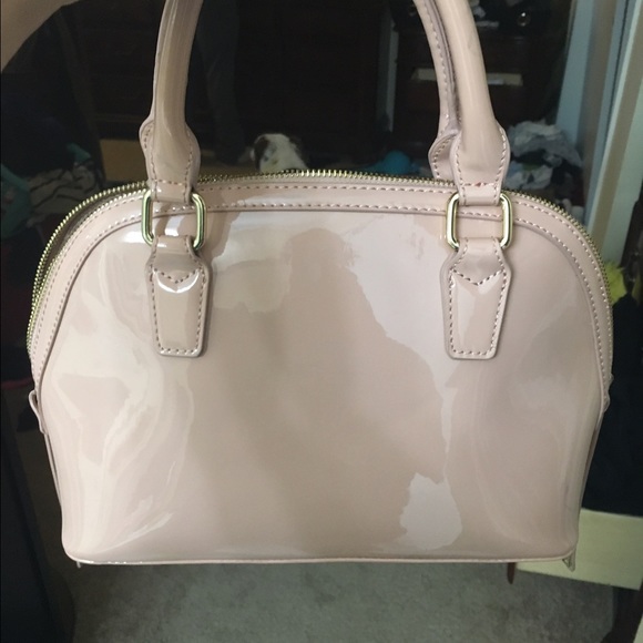 Blush handbag
