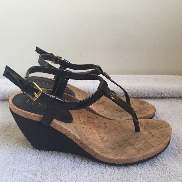 Ralph Lauren Shoes - Ralph Lauren T-strap wedges