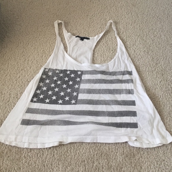 American flag tank