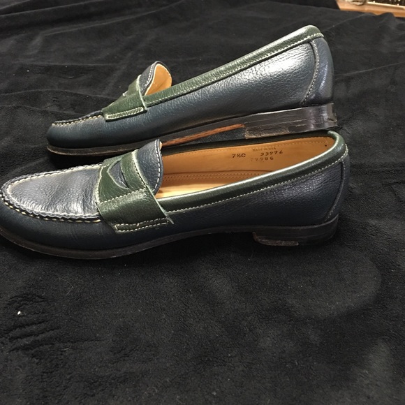 Leather penny loafers with leather soles - Picture 4 of 4