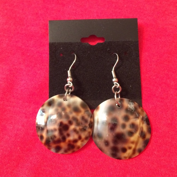 Lepoard Print Earrings