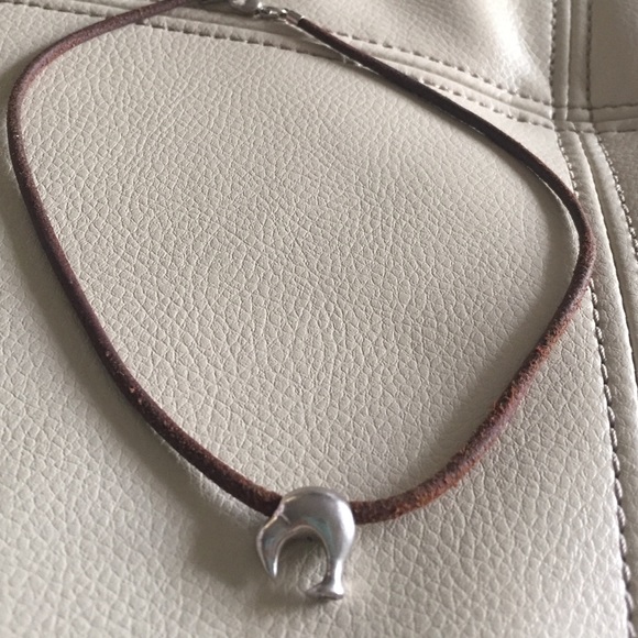 Louis Vuitton Cup🐬Rare Choker Kiwi Necklace