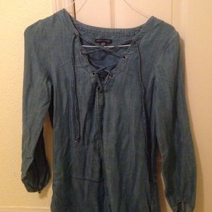 American Eagle Jean-looking Dress