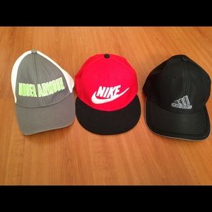 Hat bundle Nike, adidas, under armour