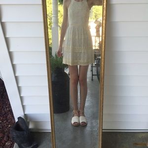 Xs size 0 American eagle ivory lace mini dress