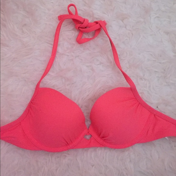 Hot pink bikini top!