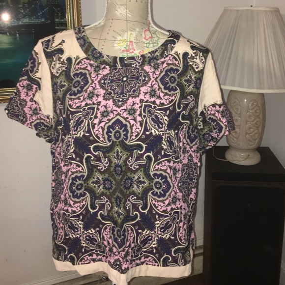 Forever 21 contemporary patterned shirt