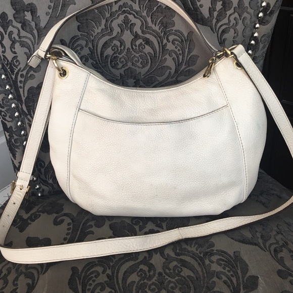 Michael Kors Cross Body Purse w/ Tassel - Picture 3 of 4