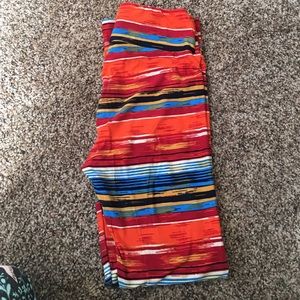 Lularoe 🦄 dark stripes OS new with tags
