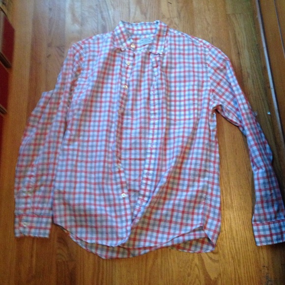 Jcrew men's shirt in multi check