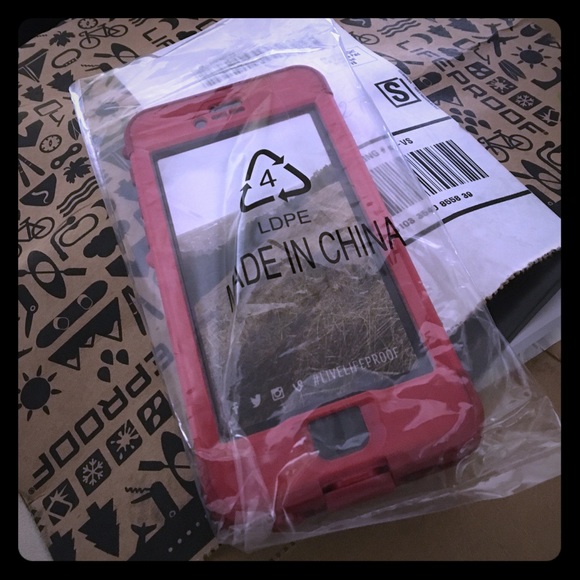 Nüüd LifeProof IPhone 6/6s case RED