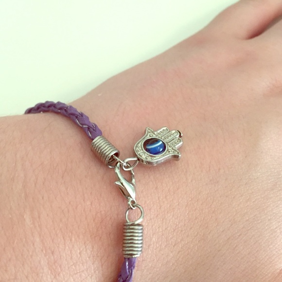 Hamsa hand bracelet
