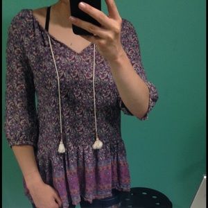 Forever 21 floral top