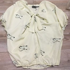 Anthropologie Beautiful whimsical blouse