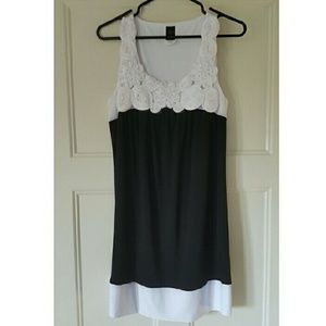 Black & White Swing Dress