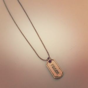 Gold chain and pendant necklace