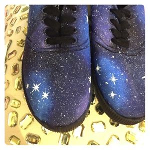 H&M divided galaxy shoes