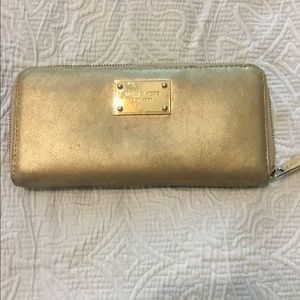 Michaels kors gold wallet