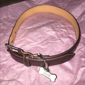 Coach dog collar