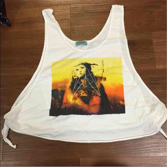 Workshop white open side tie tank