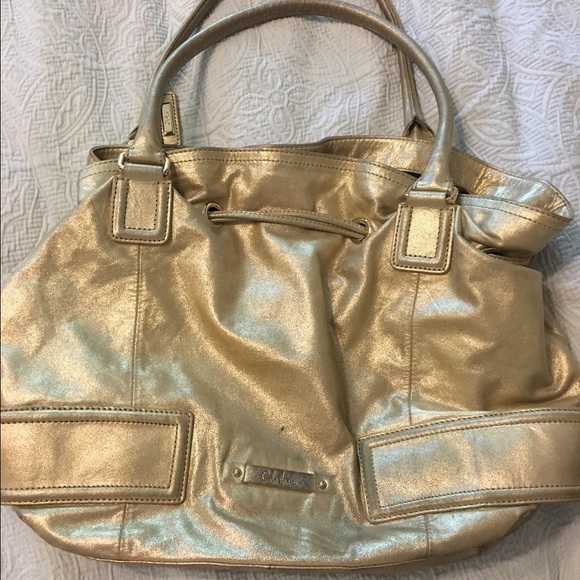 Cole Haan Gold bag