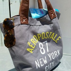 Aeropostale Large Sachel Beach Bag