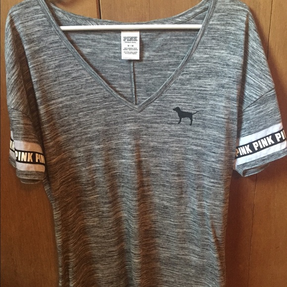 Victoria's Secret Pink V-neck Tee