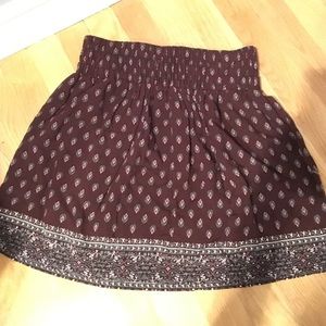 Beautiful Maroon skirt!