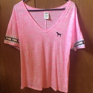 Victoria's Secret Pink V-neck Tee