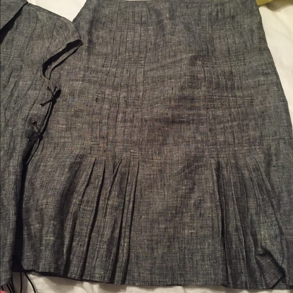 🌸🆕100% linen skirt suit - Picture 4 of 4