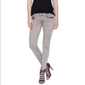Hudson chimera zipper super skinny stretch Jean Hudson chimera zipper super skinny stretch Jean