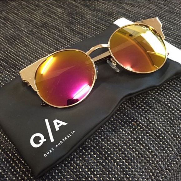 Quay Asha Round Sunglasses