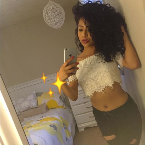 Topshop crop top