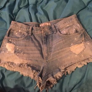 Hollister High Rise Festival Shorts