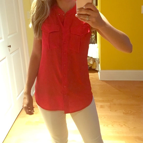 J Crew button down Blouse