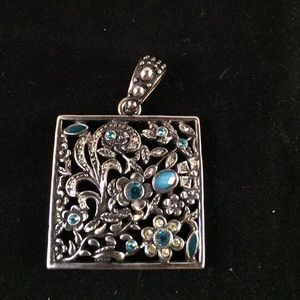 Lia Sophia "Flourish" slide / pendant