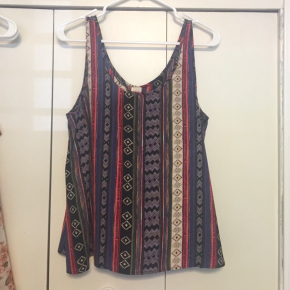 Tribal print blouse