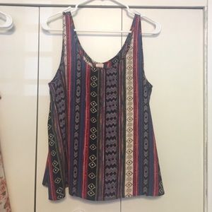 Tribal print blouse