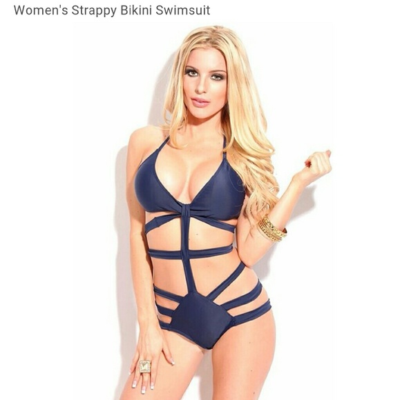 Strappy swimsuit