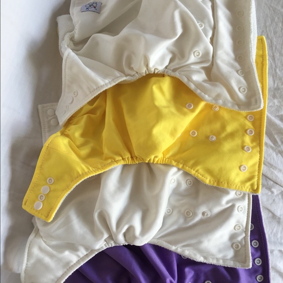 Never used cloth diapers